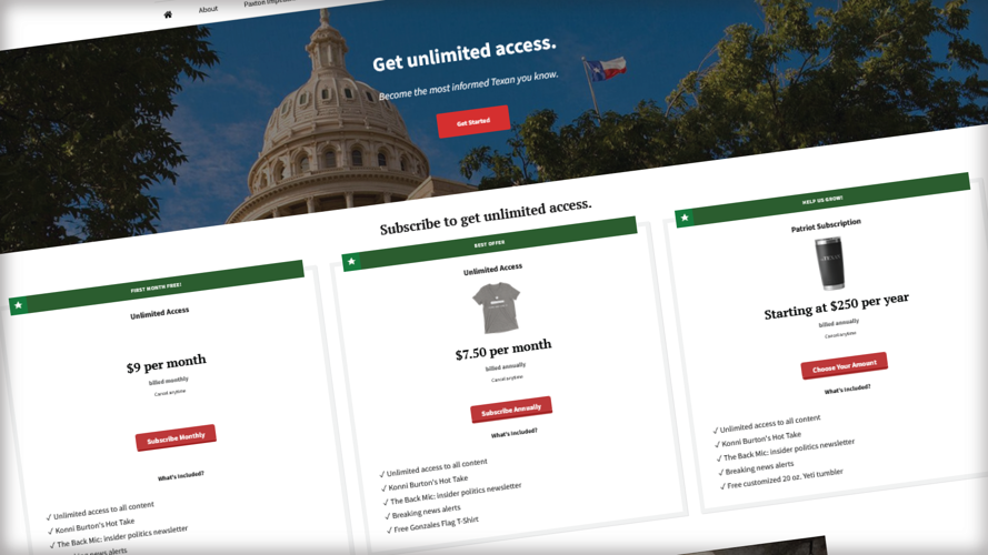 Subscribe to The Texan
